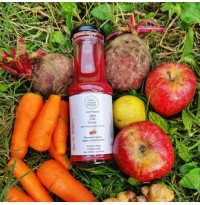 *Apple-Beet-Carrot Juice (ABC, Cold-Pressed , 220ml, Satva Farm)